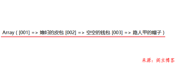 PHP中创建数组，取数组单元，打印输出数组第2张-阁主学习小站