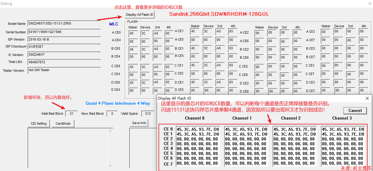 DIY USB3.0 SM2246XT+双贴闪迪15131颗粒256G固态U盘第9张-阁主学习小站