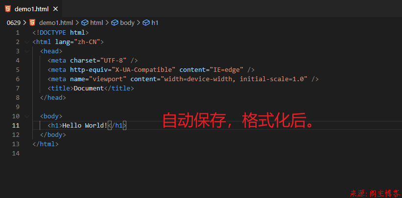 VS Code配置自动保存后Prettier自动格式化代码第7张-阁主学习小站