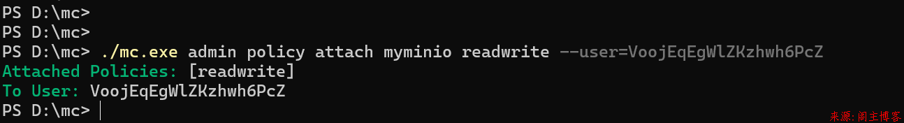 MINIO 最新版无法通过页面的控制台配置accesskey第7张-阁主学习小站