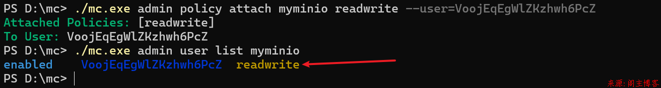 MINIO 最新版无法通过页面的控制台配置accesskey第8张-阁主学习小站